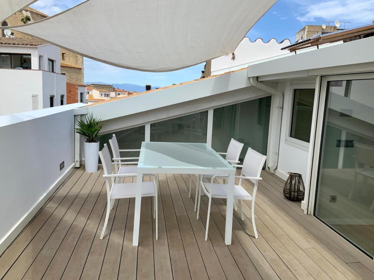 Duplex Can Quim, Terrace Boutique Apartment L' Escala エクステリア 写真
